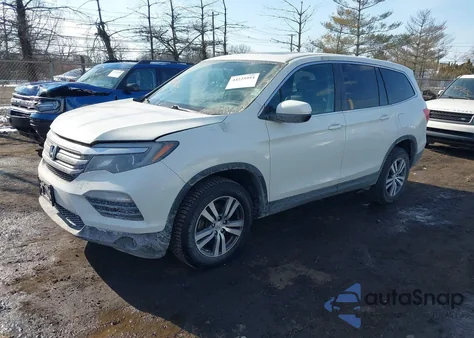 2017 Honda Pilot Ex-L из США, поврежденный, VIN 5FNYF6H75HB102641